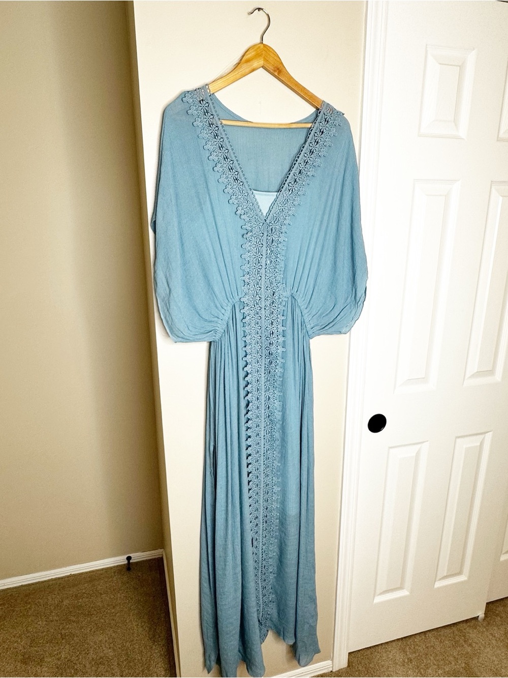 Fashion Nova “Skylar Kaftan” Maxi Dress - Picture 4 of 11